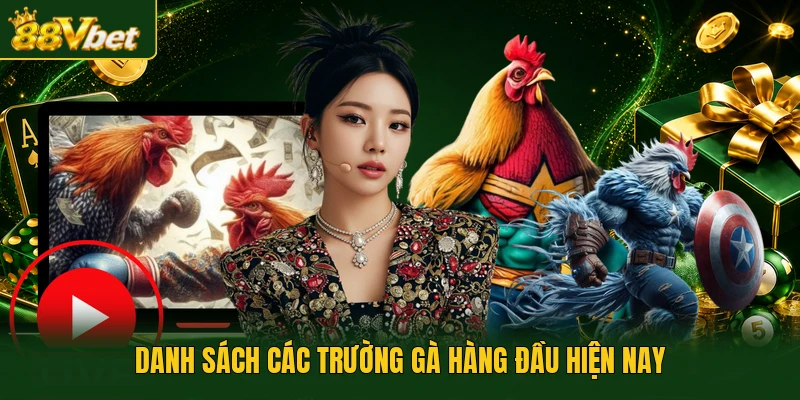 Danh sách các trường gà hàng đầu hiện nay